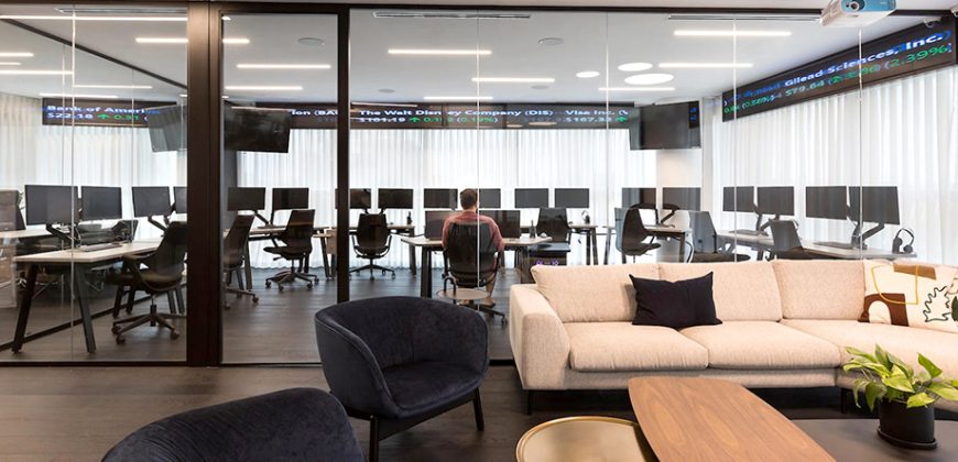 במגדל הפלטיניום בת"א, שוכר לטווח ארוך, מניב