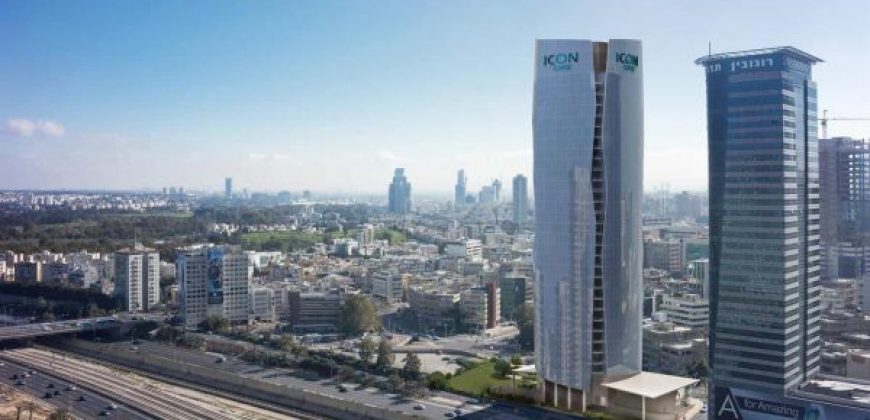 במגדל ICON TOWER במתחם הבורסה בר"ג