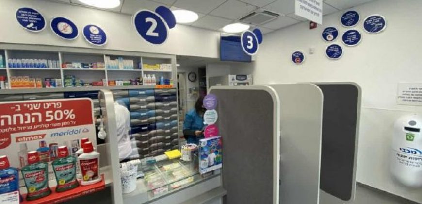 נכס מסחרי מניב מושכר לקופ"ח מכבי