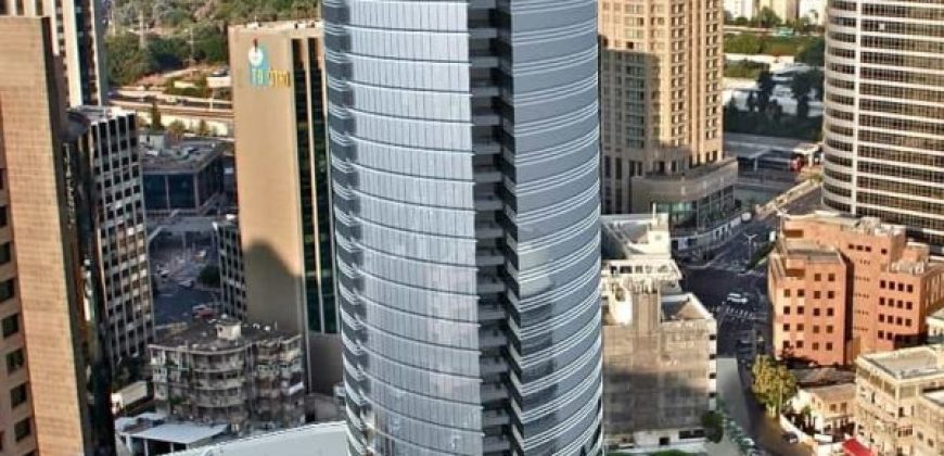 משרדים יפהפיים להשכרה במגדל ספיר במתחם הבורסה