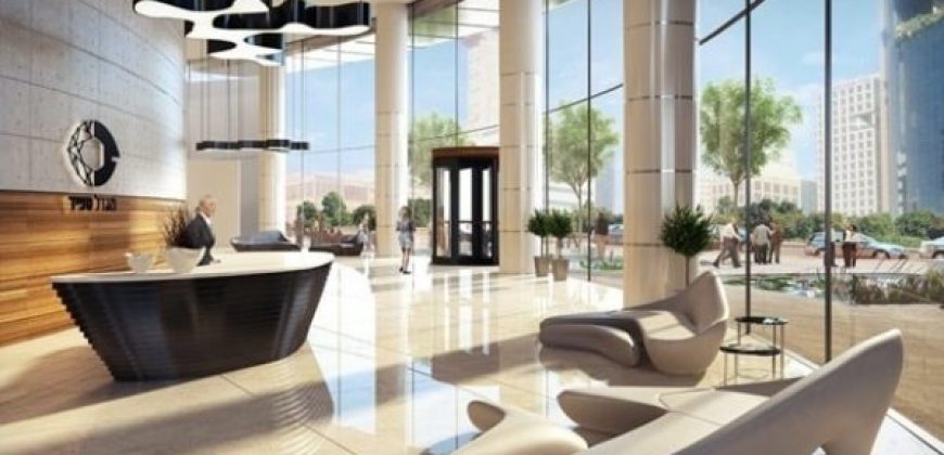 משרדים יפהפיים להשכרה במגדל ספיר במתחם הבורסה