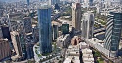 משרדים אחרונים במגדל ספיר לכיוון מערב