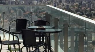 חובה לראות! במגדל בסר בקומה גבוהה עם נוף למערב ומרפסת יפהפייה