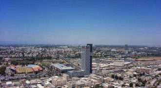 משרדים במגדל ספיר לכיוון מערב, נוף פנורמי