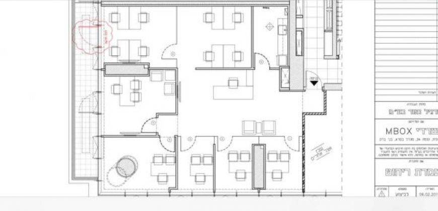 חובה לראות! במגדל בסר בקומה גבוהה עם נוף למערב ומרפסת יפהפייה