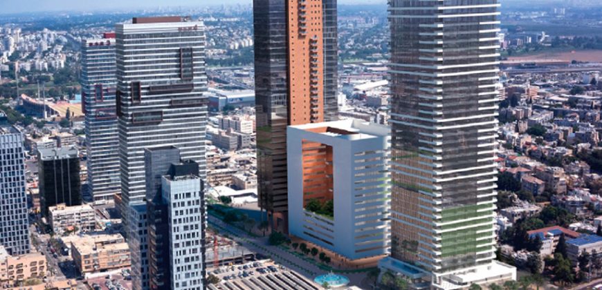 במגדל הכשרת הישוב החדש, משרד 190 מ׳ למכירה בהזדמנות