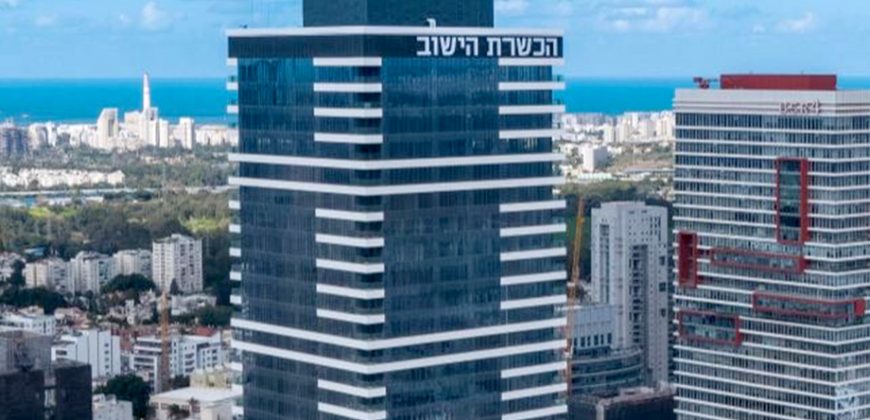 במגדל הכשרת הישוב החדש, משרד 190 מ׳ למכירה בהזדמנות