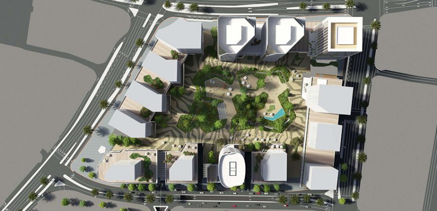 משרד מפואר 140 מ"ר + מרפסת להשכרה במגדל אקרו !