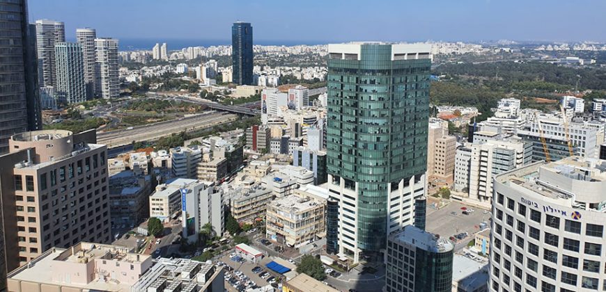 453 מ"ר בלב מתחם הבורסה' נוף מדהים!!!