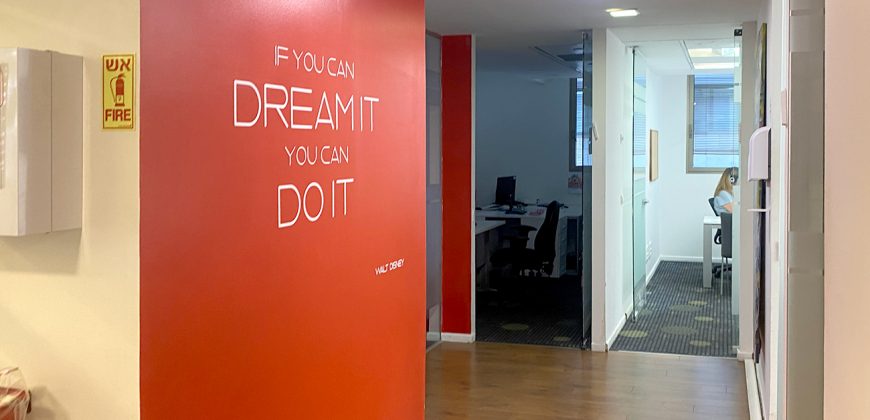 קומה עצמאית להשכרה 416 מ"ר לב מתחם הבורסה!!