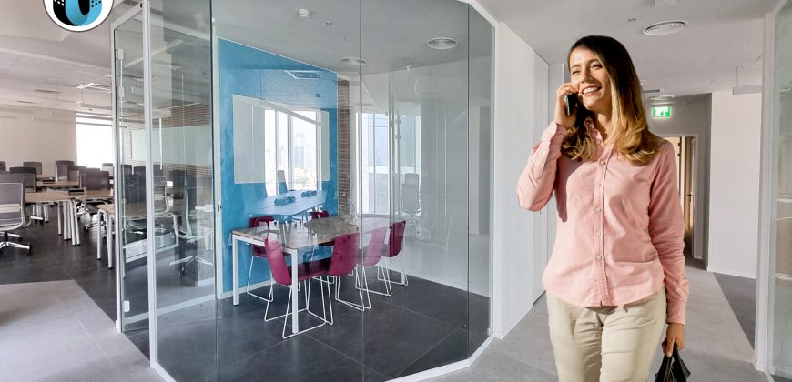 השכרת משרד בסקיי טאוור, יפהפה, נוף ונדיר