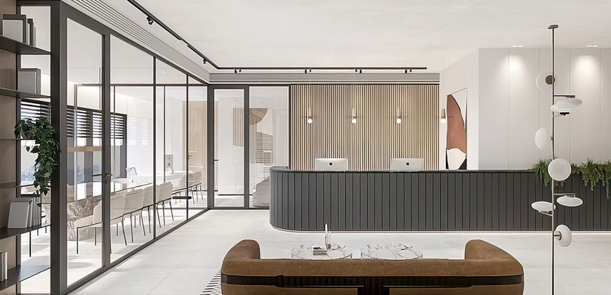 במתחם בסר המבוקש מגדל חדש 160 מ׳ להשכרה משרד הצגה!